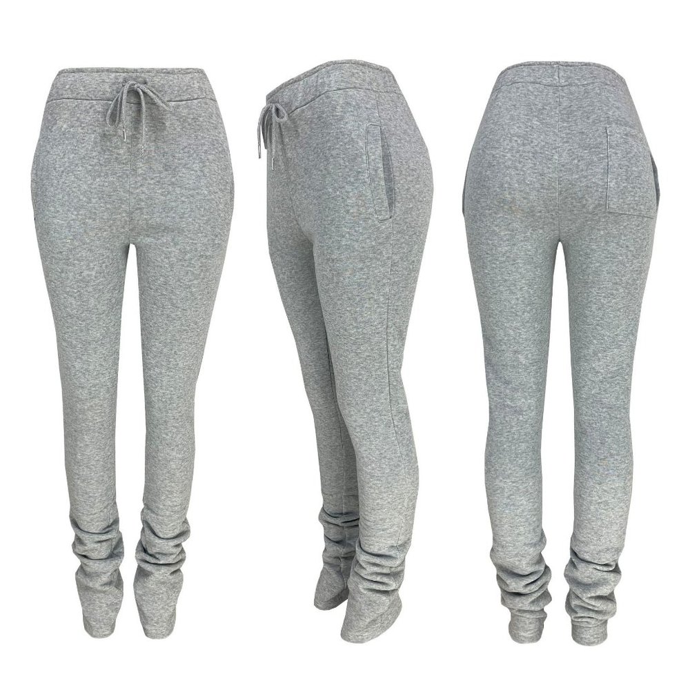 Womens Stacked Leg Jogger